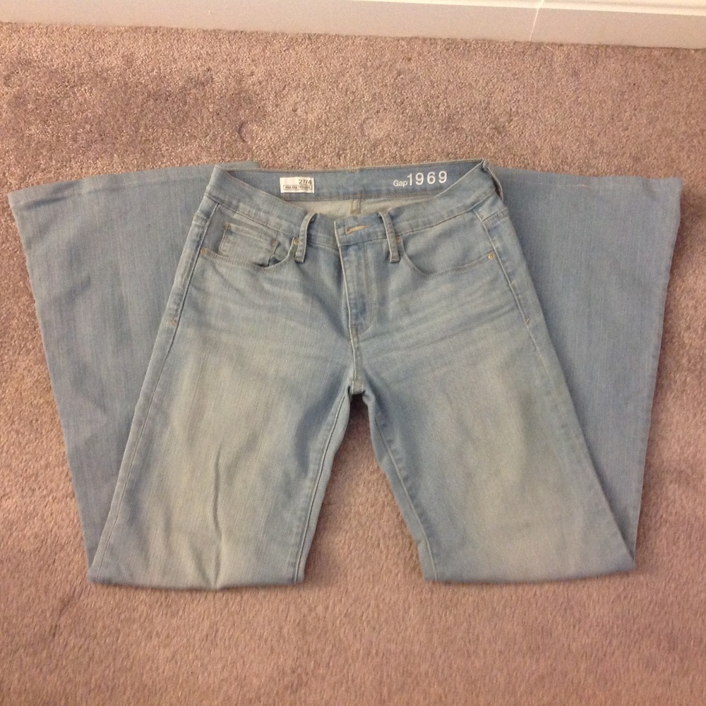 Gap 1969 High Rise Trousers Jeans ~ Size 27/4
